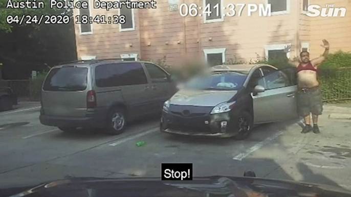 Austin police release footage showing cop's fatal shooting of unarmed man