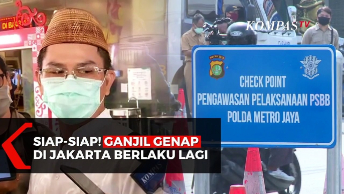 Siap-Siap! Ganjil Genap Kendaraan di Jakarta Berlaku Lagi