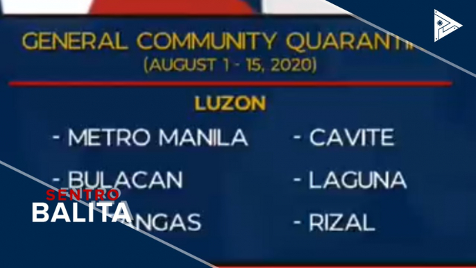 NCR, muling isinailalim sa GCQ; Cebu city, inilagay din sa GCQ; Pres. #Duterte: Mga mahihirap na Pilipino, prayoridad na bigyan ng bakuna vs. CoVID-19