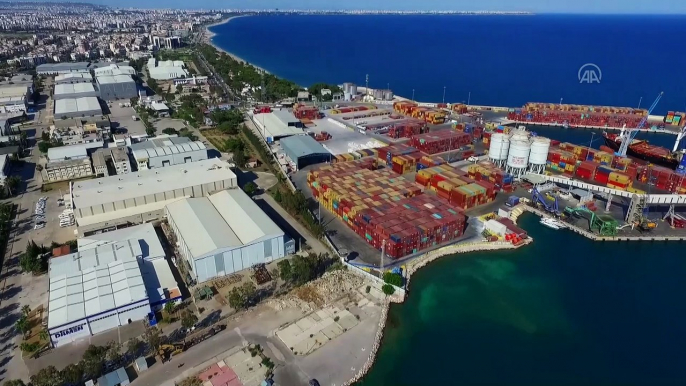 (DRONE) Dünyaya lüks yat ihracatı (2) - ANTALYA