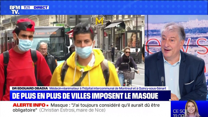 De plus en plus de villes imposent le masque (2) - 03/08