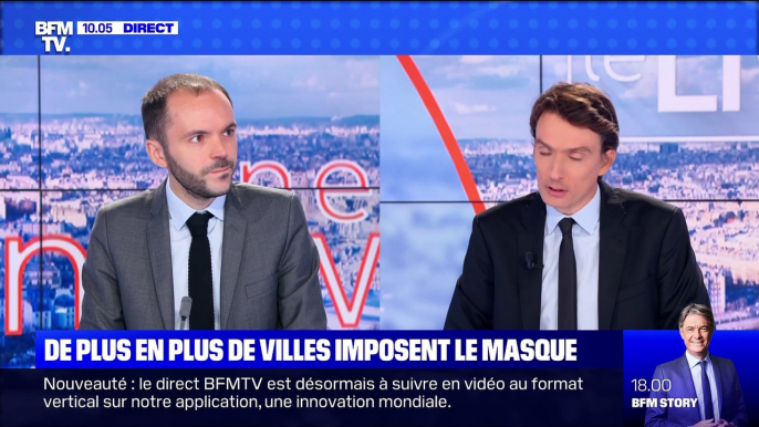 De plus en plus de villes imposent le masque - 03/08