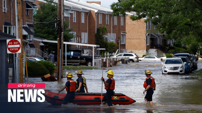 U.S., China hit hard by torrential rain and deadly floods