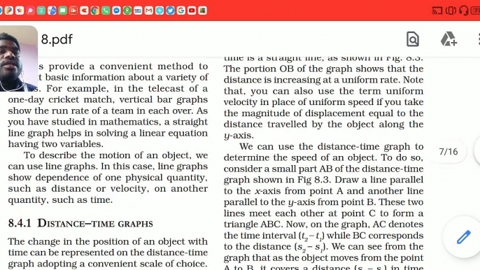 Motion L4 | Distance and Velocity Time Graph | CBSE Class 9 Physics