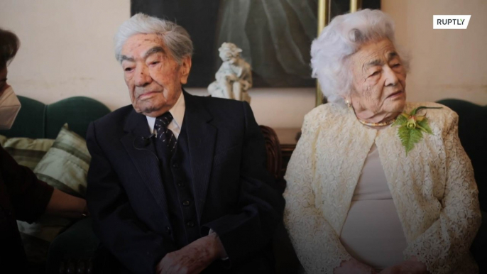 Waldramina and Julio, the oldest married couple in the world, share their secret