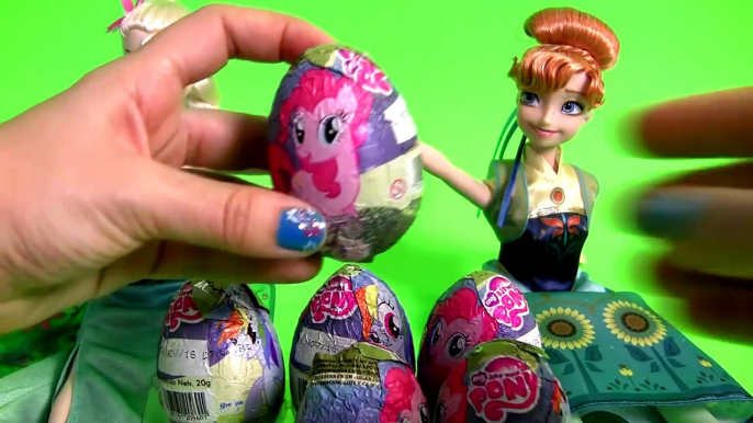 My Little Pony Chocolate Surprise Easter Eggs MLP Mi Pequeño Poni Huevos Sorpresa DisneyCollector