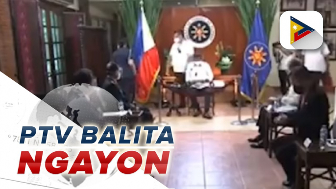 #PTVBalitaNgayon: Chinese Defense Minister Wei Fenghe, nag-courtesy call kay Pangulong #Duterte