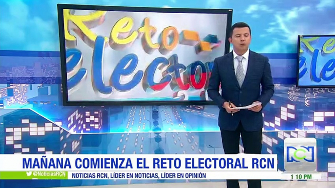 Elecciones 2018: comienza el Reto Electoral RCN con los candidatos a la Presidencia