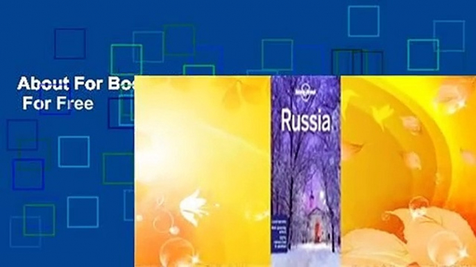 About For Books  Lonely Planet Russia  For Free