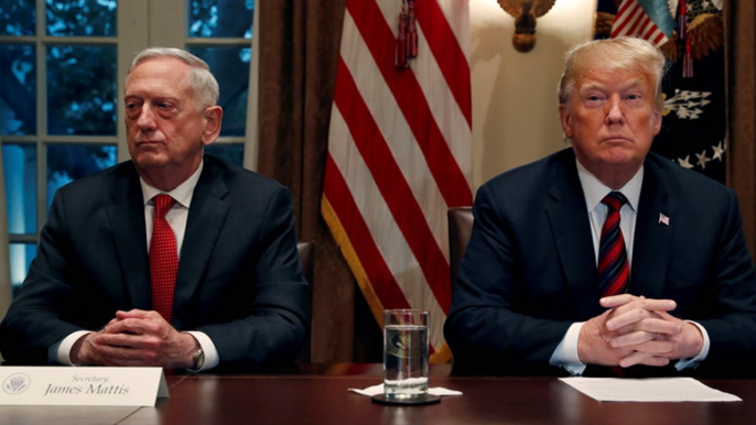 Mattis quits after clashing with Trump on troops