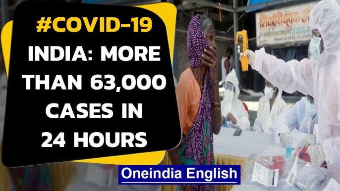 Coronavirus: India records more than 63,000 cases in 24 hours, death toll nears 50 thousand|Oneindia