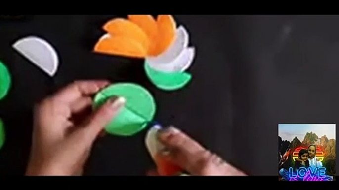 independence Day craft ideas, independence Day special Craft ideas, paper craft for independence Day, paper craft for republic day, paper flag making, easy paper flag/DIY school project/ Indian flag making/ flag making/how to make Indian flag with paper