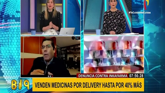 Jaime Delgado: Es "perverso" aumentar precios de medicinas por delivery