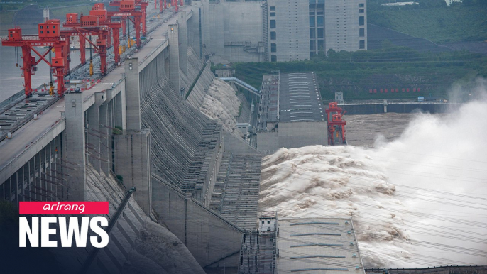 China’s Three Gorges dam hits highest level amid torrential rain