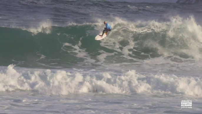 ABANCA PANTIN CLASSIC Galicia PRO 2020 : 22 août, avec les meilleures images de la première partie de la journée.