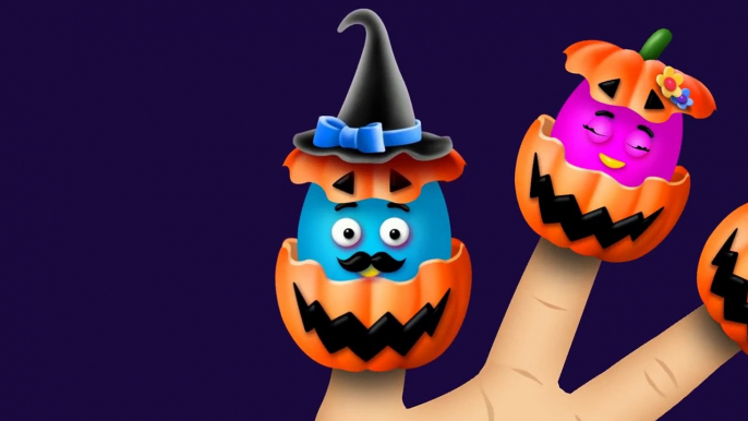 Halloween Finger Family Song - Cake Pop Nursery Rhyme - Halloween Finger Family Songs for kids