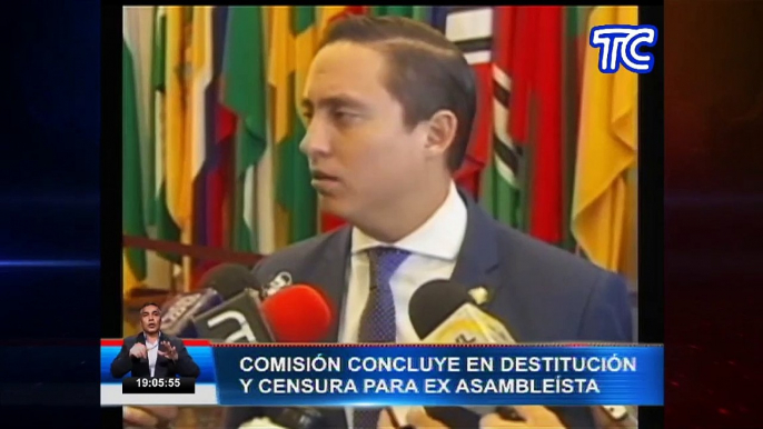 Comisión Legislativa que investigó al exasambleísta Daniel M. presentará su informe a la Asamblea Nacional este miércoles