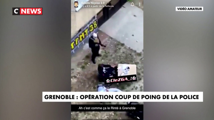 Grenoble : opération coup de poing de la police