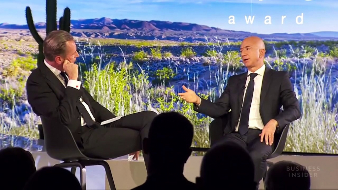 Jeff Bezos Talks Amazon, Blue Origin, Family, And Wealth