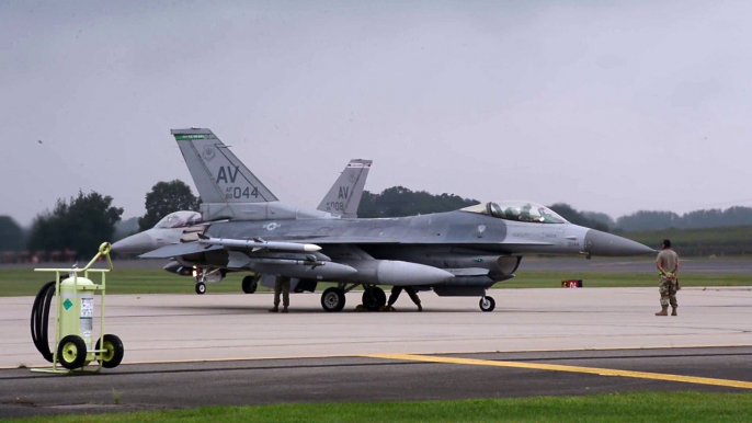 US Air Force • 510th Fighter Squadron • Arrive at Lakenheath England - 28 Aug 2020