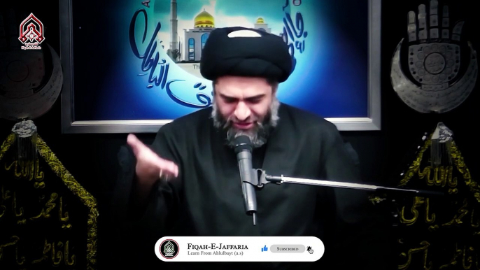 Aik Bachy Ny Maula Ali (a.s) Ky Zaanu Pr Taang Rakh Di. - Maulana Syed Ali Raza Rizvi - 8K