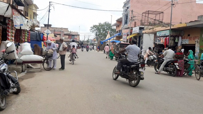 कांधला: 55 घंटे का लॉकडाउन खुलते ही सड़कों पर आई चहल-पहल