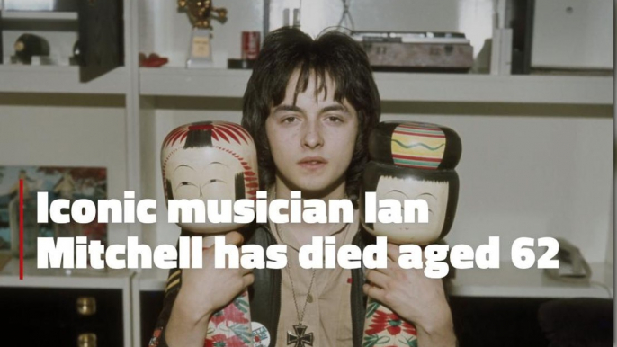 Iconic musician Ian Mitchell has died aged 62