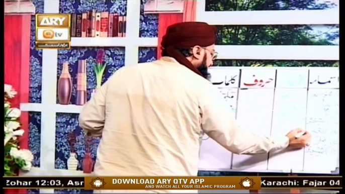 Quran Suniye Aur Sunaiye | Nabi Kareem(SAWW) Aur Khalifa e Awwal | 2nd September 2020 | ARY Qtv