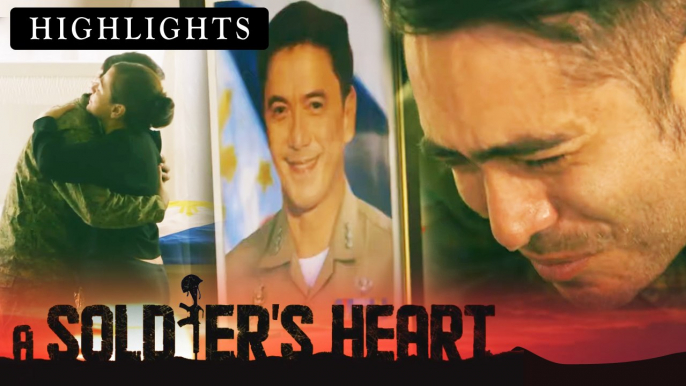 Alex breaks into tears after seeing his father | A Soldier's Heart