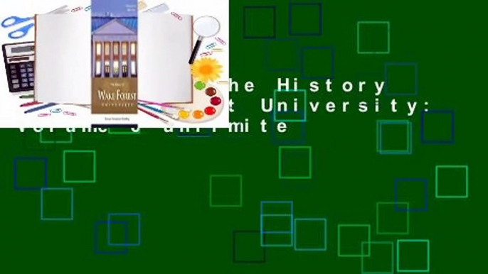 [Read More] The History of Wake Forest University: Volume 6 unlimite