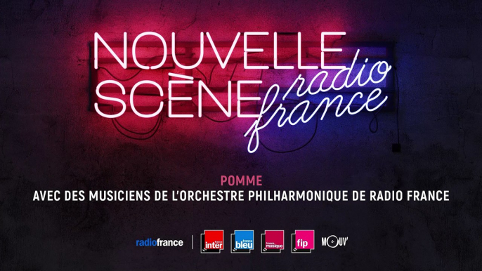 Pomme, marraine de la Nouvelle Scène de Radio France 2020, avec l'Orchestre Philharmonique de Radio France