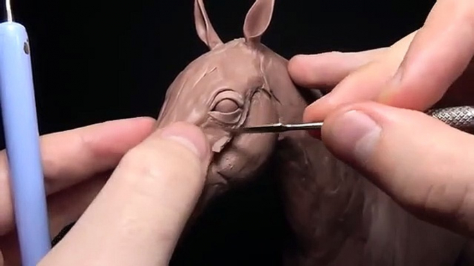 Sculpting Arthur Morgan Riding His Horse Red Dead Redemption 2 Fan Art Sculpture