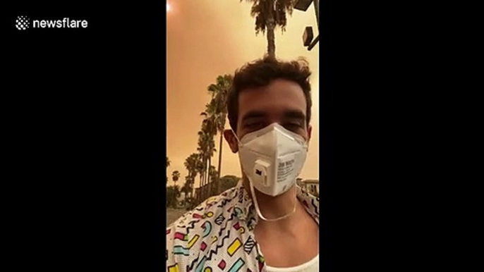 'Feels like Beijing': Man who lived in China shocked by LA's air quality after wildfires