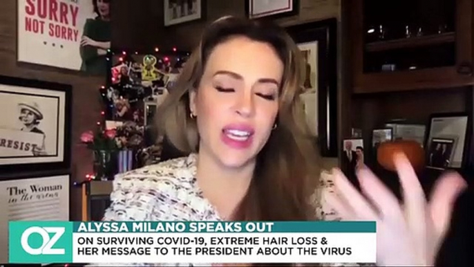 Alyssa Milano Details COVID-19 Battle, Slams Trump’s Handling Of The Virus