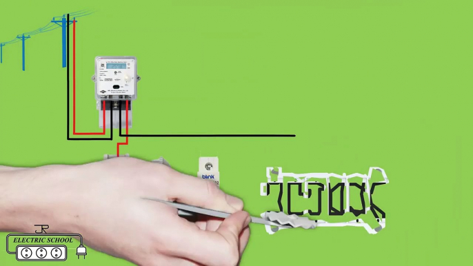 ELECTRICAL HOUSE WIRING WITH SWITCH BOARD CONNECTION