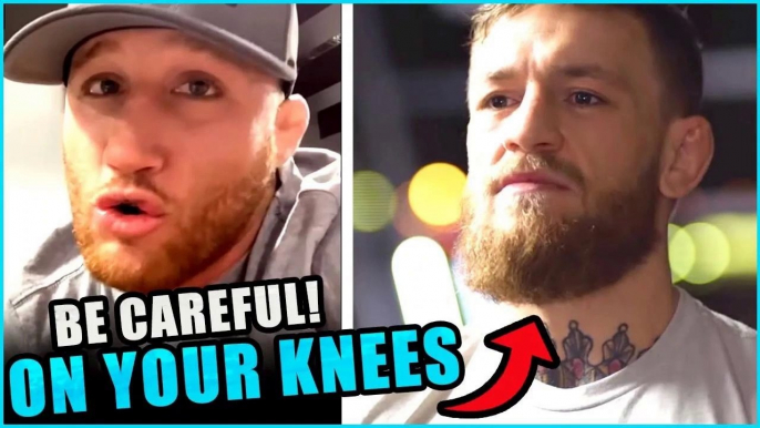 Justin Gaethje sends WARNING to Conor McGregor , Francis Ngannou on his win