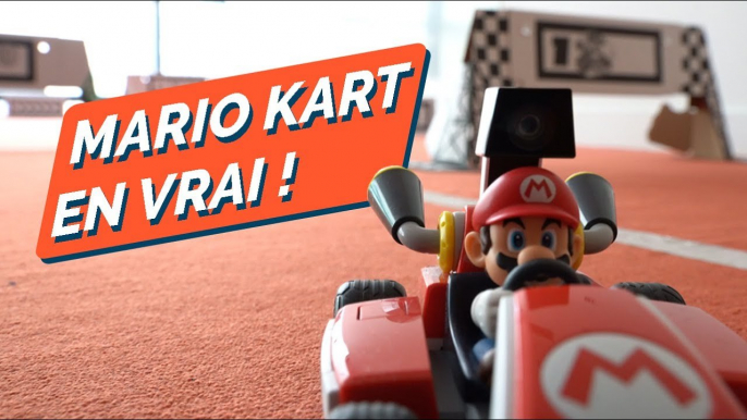 On joue à MARIO KART dans nos LOCAUX ! Premières impressions MARIO KART LIVE sur Nintendo SWITCH