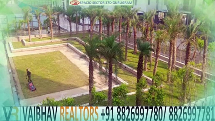 Bptp Spacio 3 BHK +Study+SQ 1865 Apartments For Resale In Sector 37D Gurgaon Call +91 8826997781