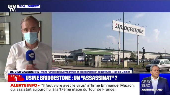 Bridgestone: le maire de Béthune considère la fermeture de l'usine comme "une forme d'humiliation"