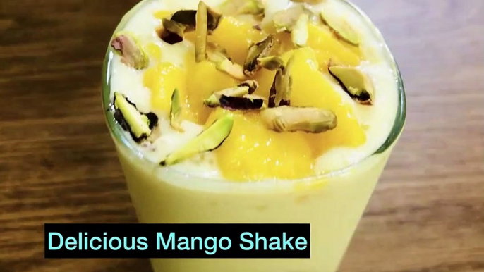 Mango shake recipe # Best and Healthy milkshake for summer