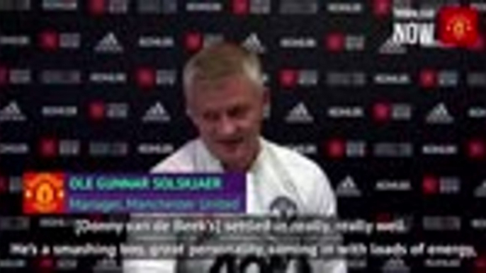 Solskjaer hails Van de Beek's instant impact at Manchester United