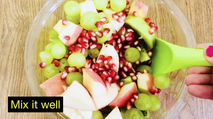 Fruits salad | How to make fruits salad