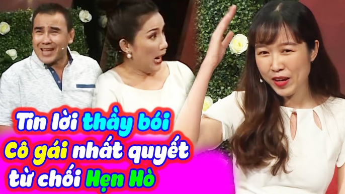 Tin Lời Thầy Bói Cô Gái Nhất Quyết Từ Chối Chàng Trai Ngay Trên Sóng Bạn Muốn Hẹn Hò | BMHH Tập 480