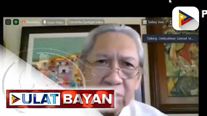 Omb. Martires: Usapin sa SALN, maaaring ginagamit lang para siraan ang mga nasa gobyerno; Martires, dismayado sa pagtanggi ng ilang complainants na mag-testify hinggil sa korapsyon sa ilang gov’t agencies