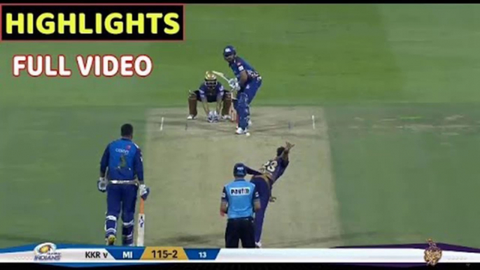 Mumbai Indians vs Kolkata knight riders 5th IPL 2020 Full Highlights • MI VS KKR FULL HIGHLIGHTS