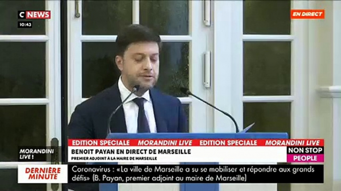 Coronavirus - Regardez la conférence de presse du premier adjoint de Marseille qui réagit aux mesures annoncées hier soir par le ministre de la Santé Olivier Véran - VIDEO