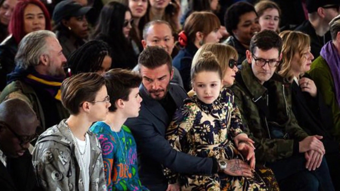 Victoria Beckham joined by Beckham clan for digital LFW presentation