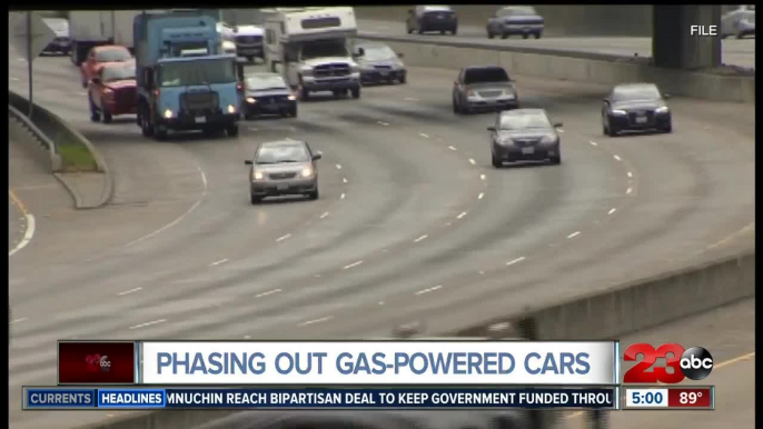 California Governor Gavin Newsom looks to phase-out gas-powered cars