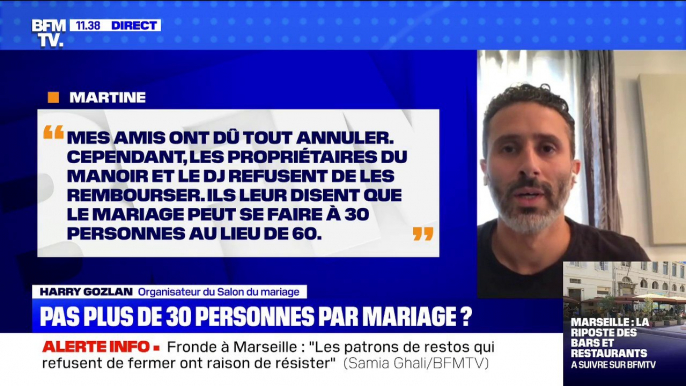 Pas plus de 30 personnes par mariage ? BFMTV répond à vos questions