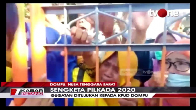 Sengketa Pilkada 2020, KPUD di Dompu Digugat